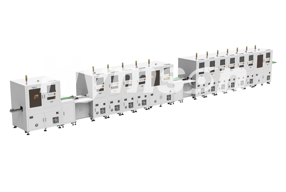 用充电器激光加工线，节约人力，打造智慧工厂
